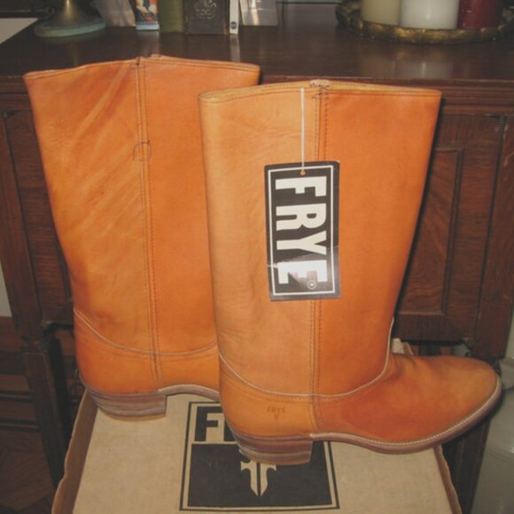 Frye Other - Vintage Frye Brown Leather Campus Boots Men's size 11D 2591 Made In USA